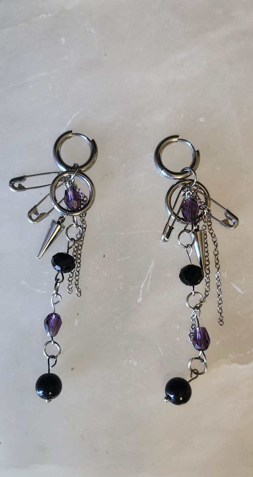 Boucles d’oreilles Mascara