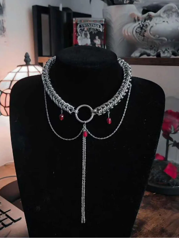 Collier choker Cherry Waves 1