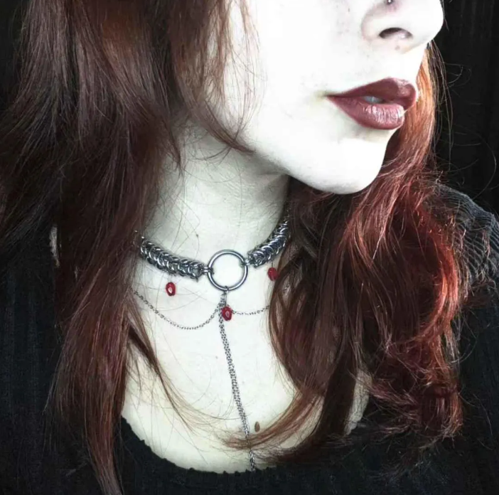 Collier choker Cherry Waves 3